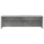 Scrivania a parete Grigio cemento 100 x 45 x 30 cm