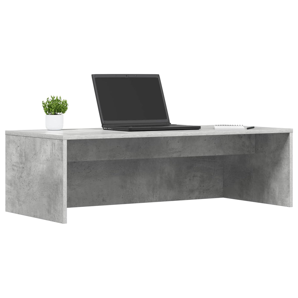Scrivania a parete Grigio cemento 100 x 45 x 30 cm
