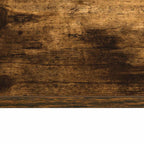 Scrivania a parete Rovere fumé 100 x 45 x 30 cm