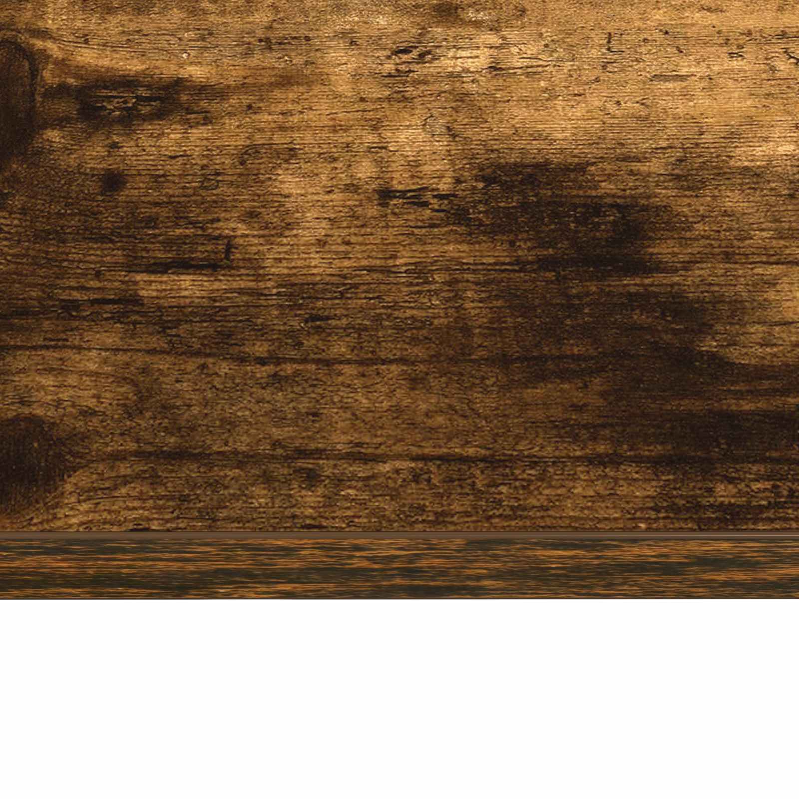 Scrivania a parete Rovere fumé 100 x 45 x 30 cm