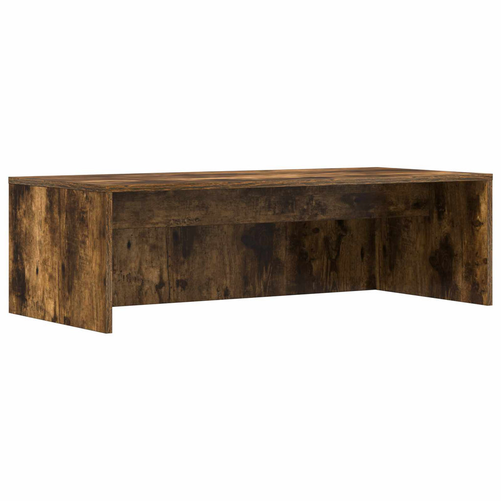 Scrivania a parete Rovere fumé 100 x 45 x 30 cm