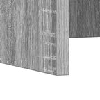 Scrivania a parete Grigio Sonoma 100 x 45 x 30 cm