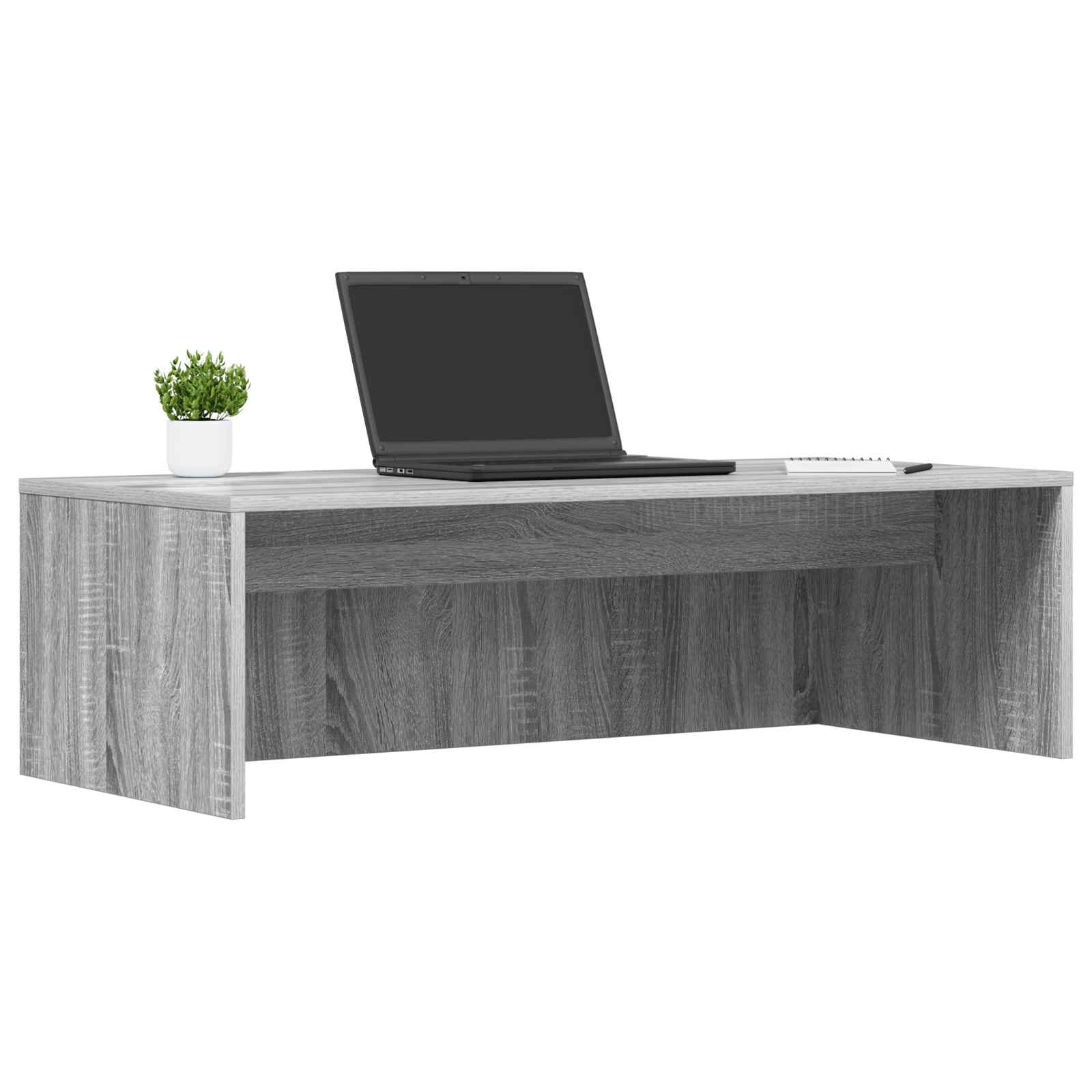 Scrivania a parete Grigio Sonoma 100 x 45 x 30 cm