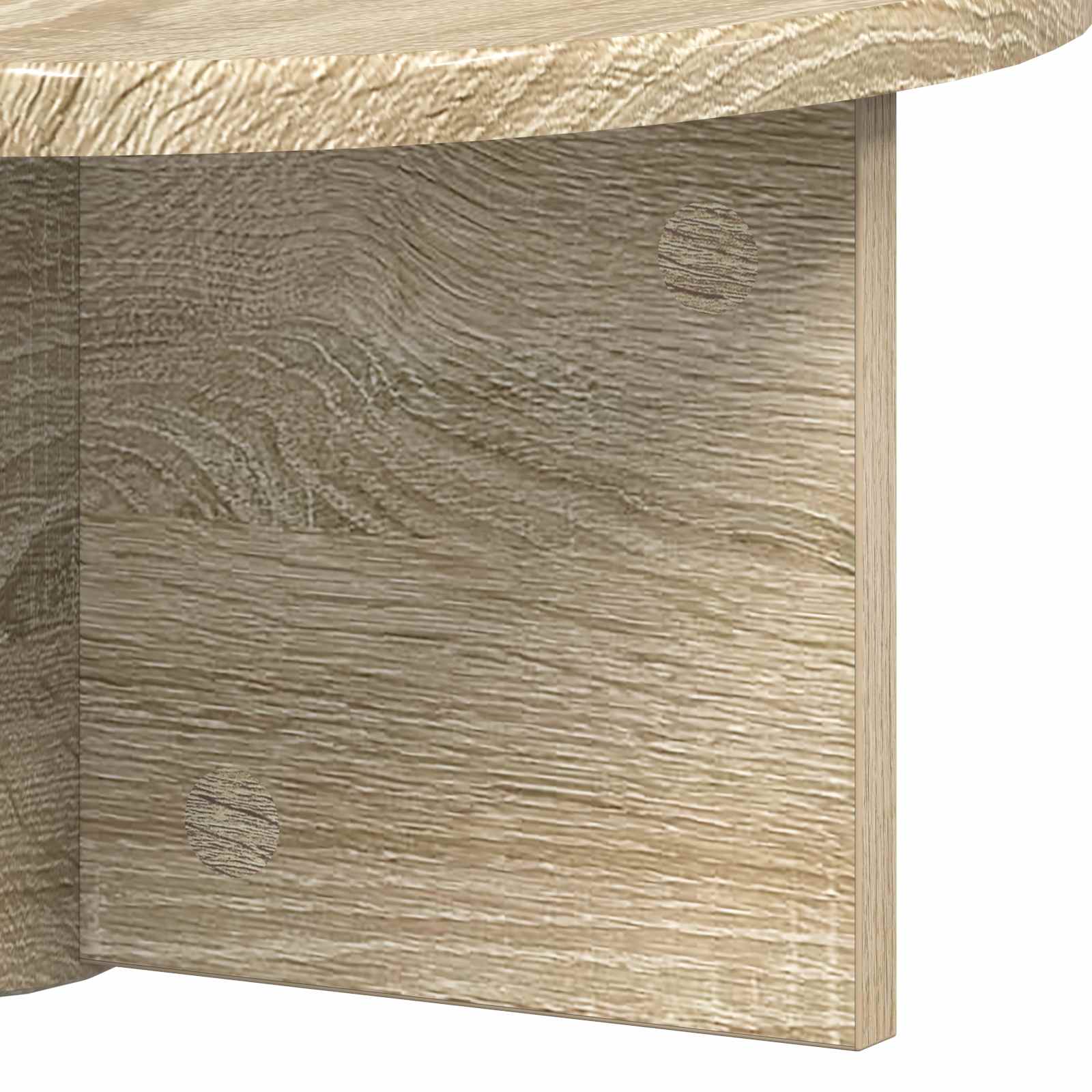 Scaffale da parete Rovere Sonoma 38 x 19 x 19 cm