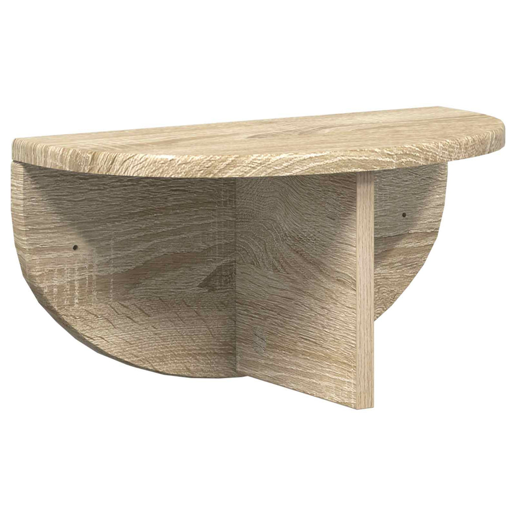 Scaffale da parete Rovere Sonoma 38 x 19 x 19 cm