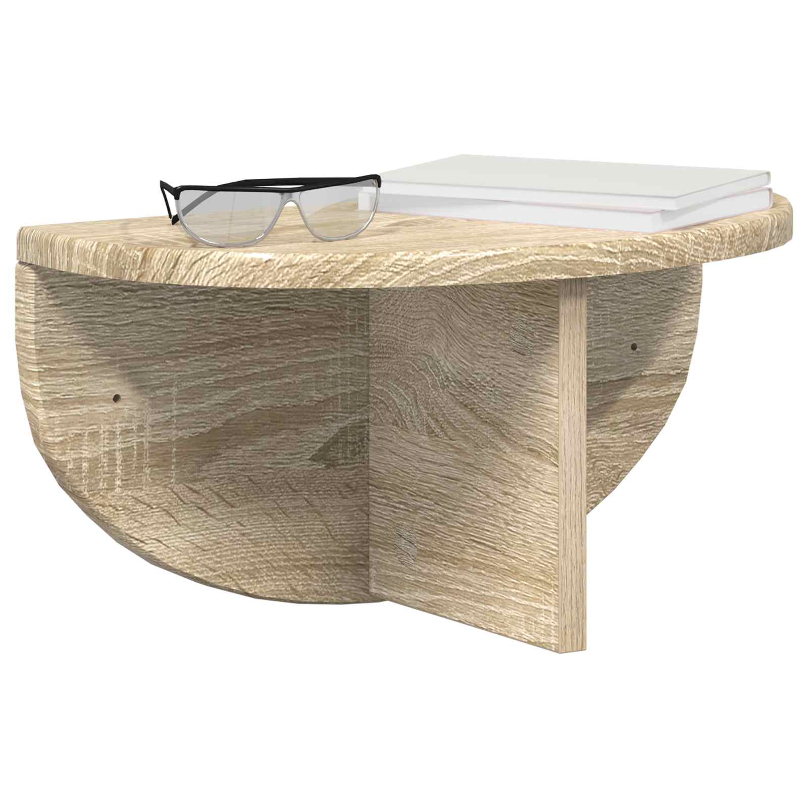 Scaffale da parete 2 pcs Rovere Sonoma 38 x 19 x 19 cm