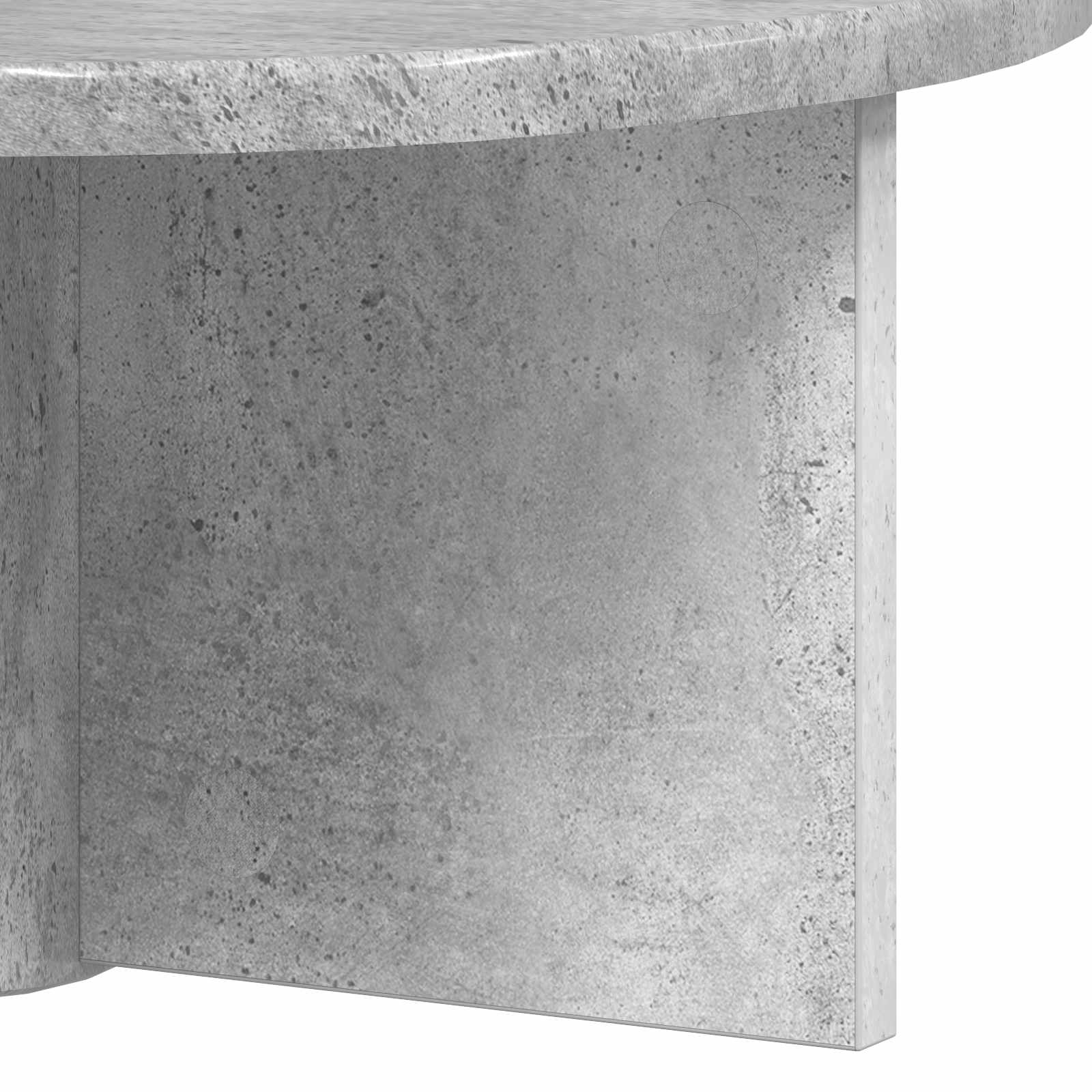 Scaffale da parete Grigio cemento 38 x 19 x 19 cm