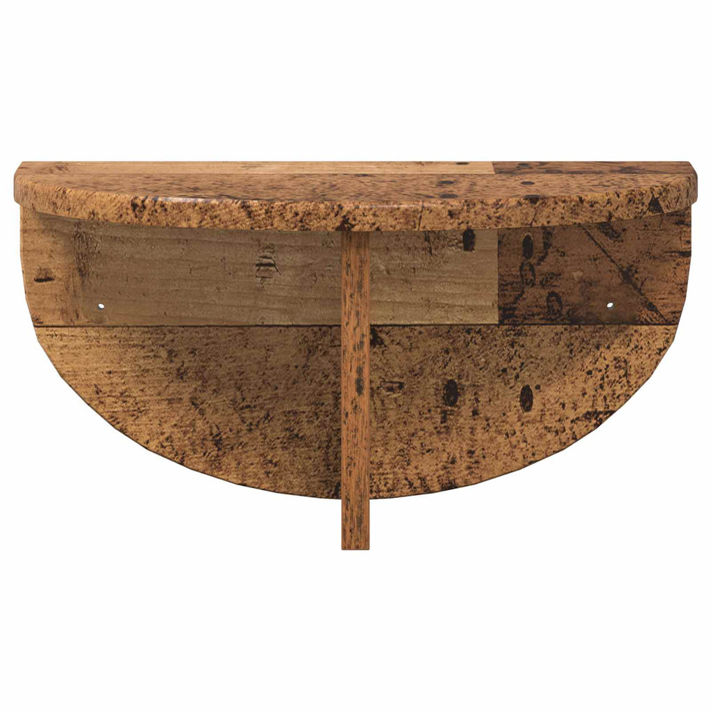 Scaffale da parete 2 pcs Legno vecchio 38 x 19 x 19 cm