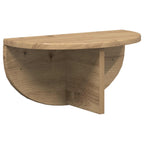 Scaffale da parete Rovere artigianale 38 x 19 x 19 cm