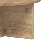 Scaffale da parete 2 pcs Rovere artigianale 38 x 19 x 19 cm