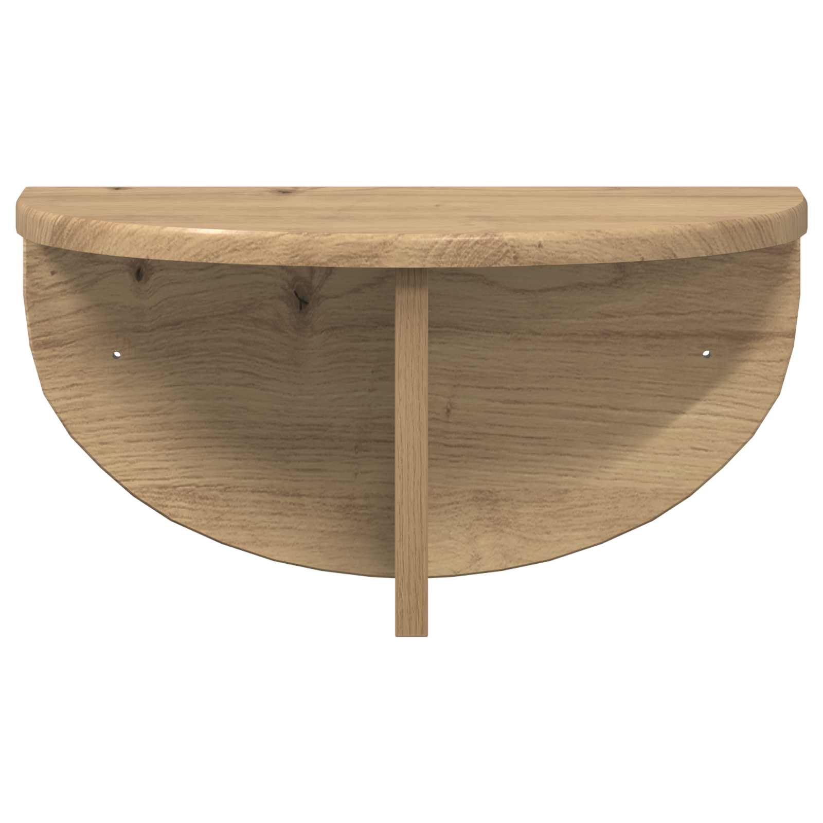 Scaffale da parete 2 pcs Rovere artigianale 38 x 19 x 19 cm