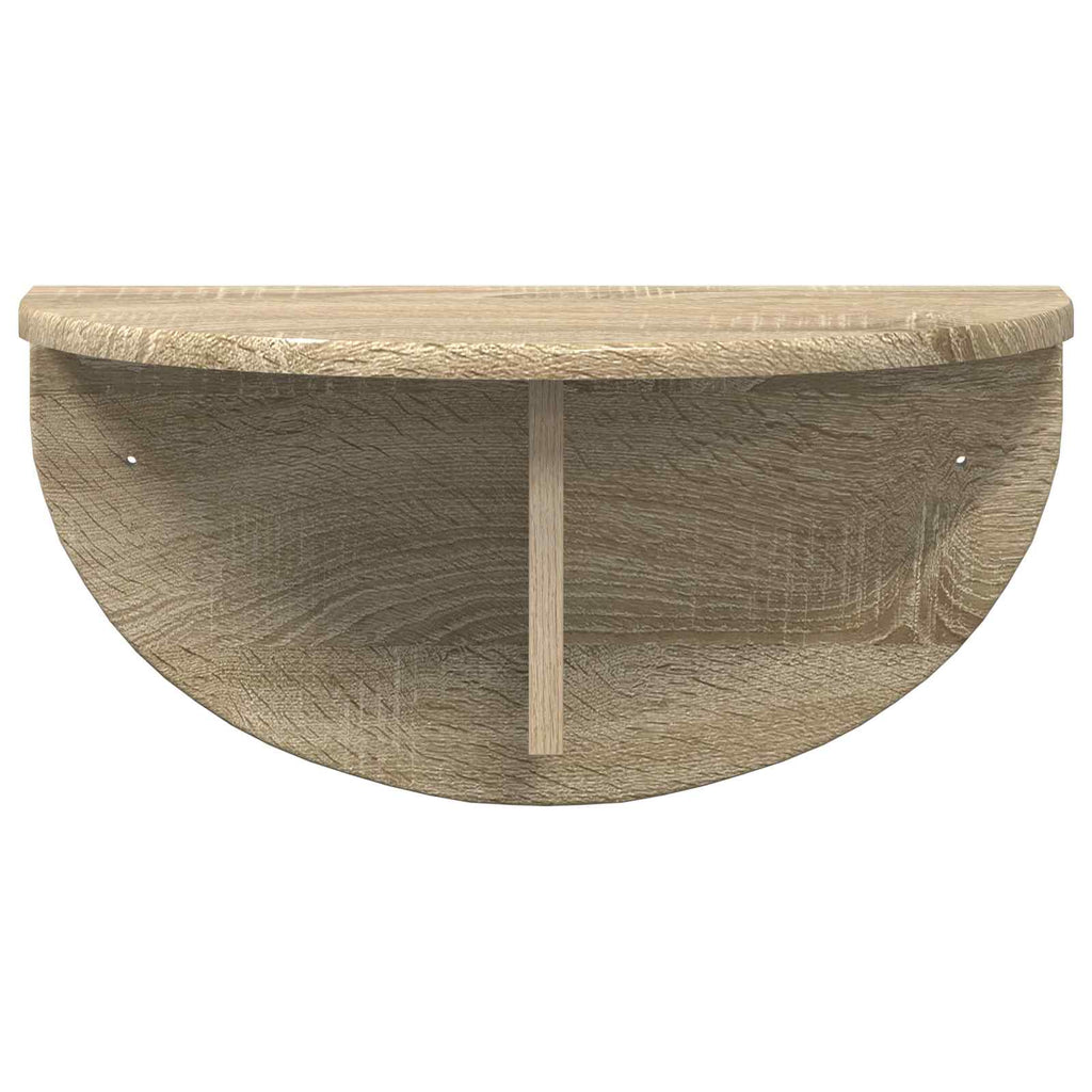 Scaffale da parete Rovere Sonoma 48 x 24 x 24 cm