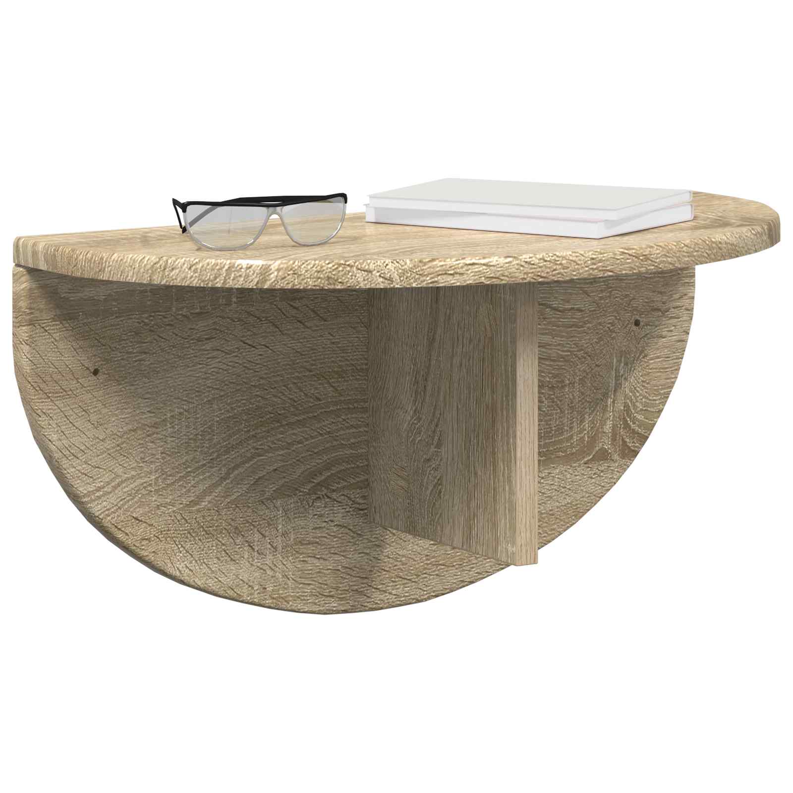 Scaffale da parete Rovere Sonoma 48 x 24 x 24 cm