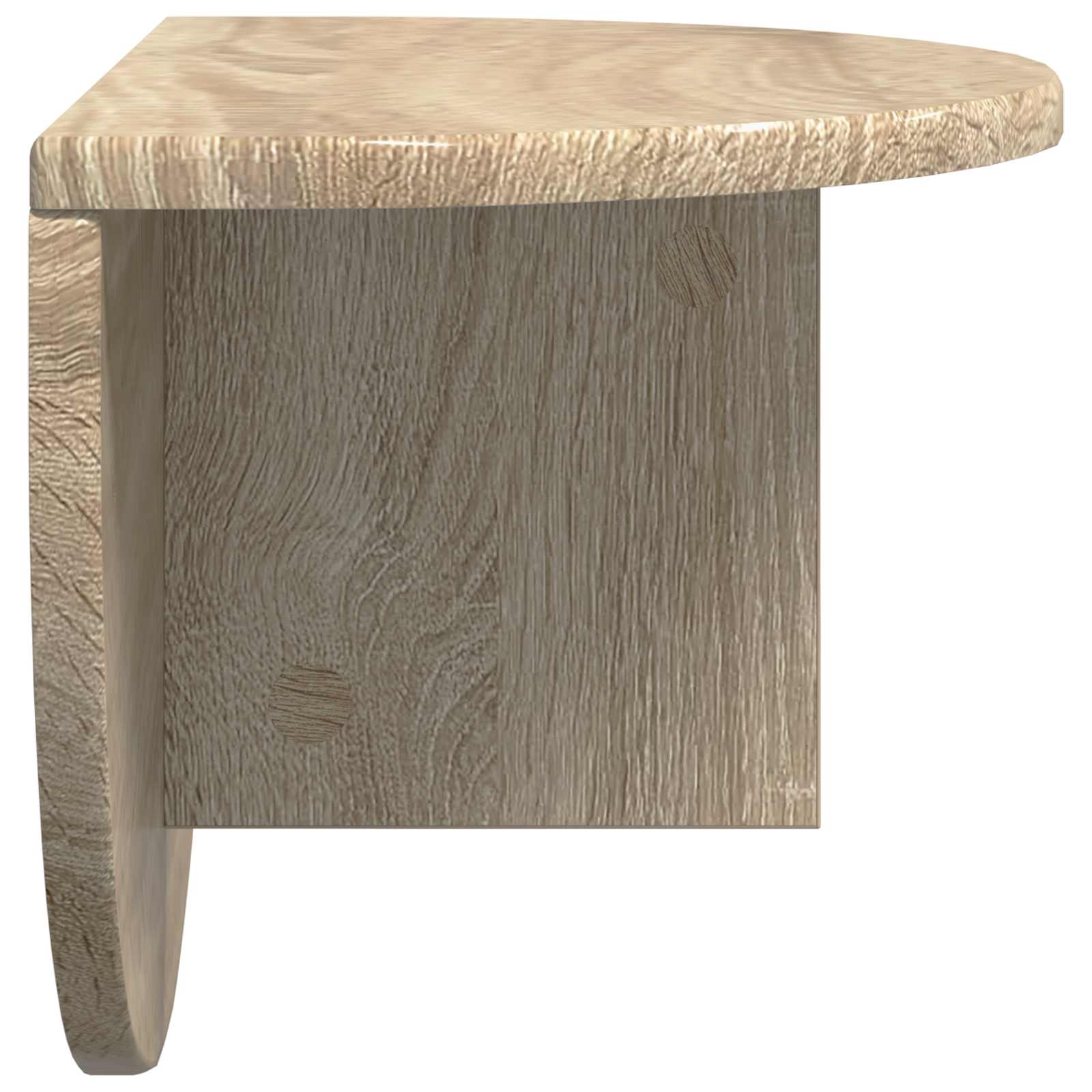 Scaffale da parete 2 pcs Rovere Sonoma 48 x 24 x 24 cm