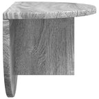 Scaffale da parete Grigio Sonoma 48 x 24 x 24 cm