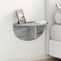 Scaffale da parete 2 pcs Grigio Sonoma 48 x 24 x 24 cm