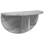 Scaffale da parete 2 pcs Grigio Sonoma 48 x 24 x 24 cm