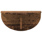 Scaffale da parete 2 pcs Legno vecchio 48 x 24 x 24 cm