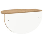 Scaffale da parete Rovere artigianale 48 x 24 x 24 cm