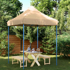 Tenda Party Beige 200 x 200 x 306 cm Tessuto Oxford