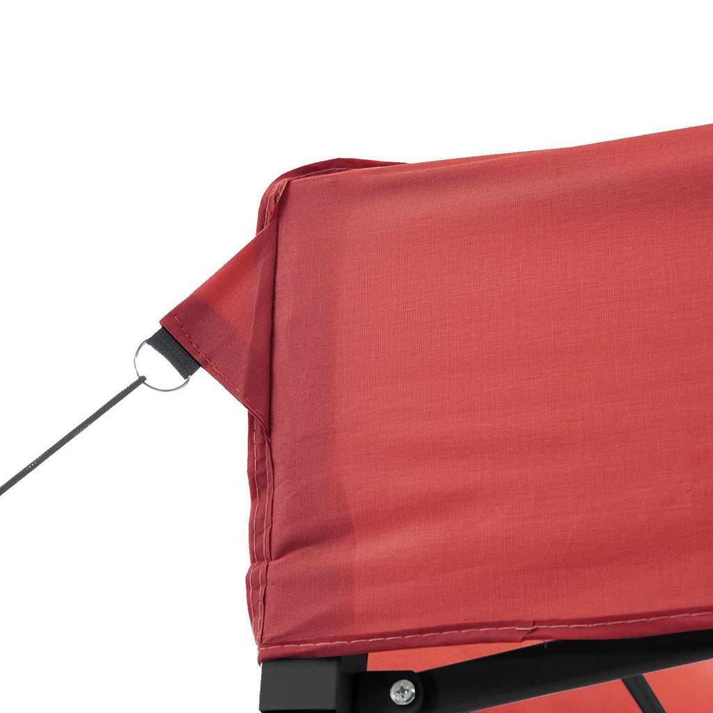 Tenda Party Borgogna 200 x 200 x 306 cm Tessuto Oxford