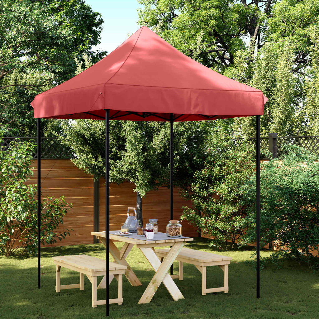 Tenda Party Borgogna 200 x 200 x 306 cm Tessuto Oxford