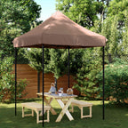 Tenda Party Marrone 200 x 200 x 306 cm Tessuto Oxford