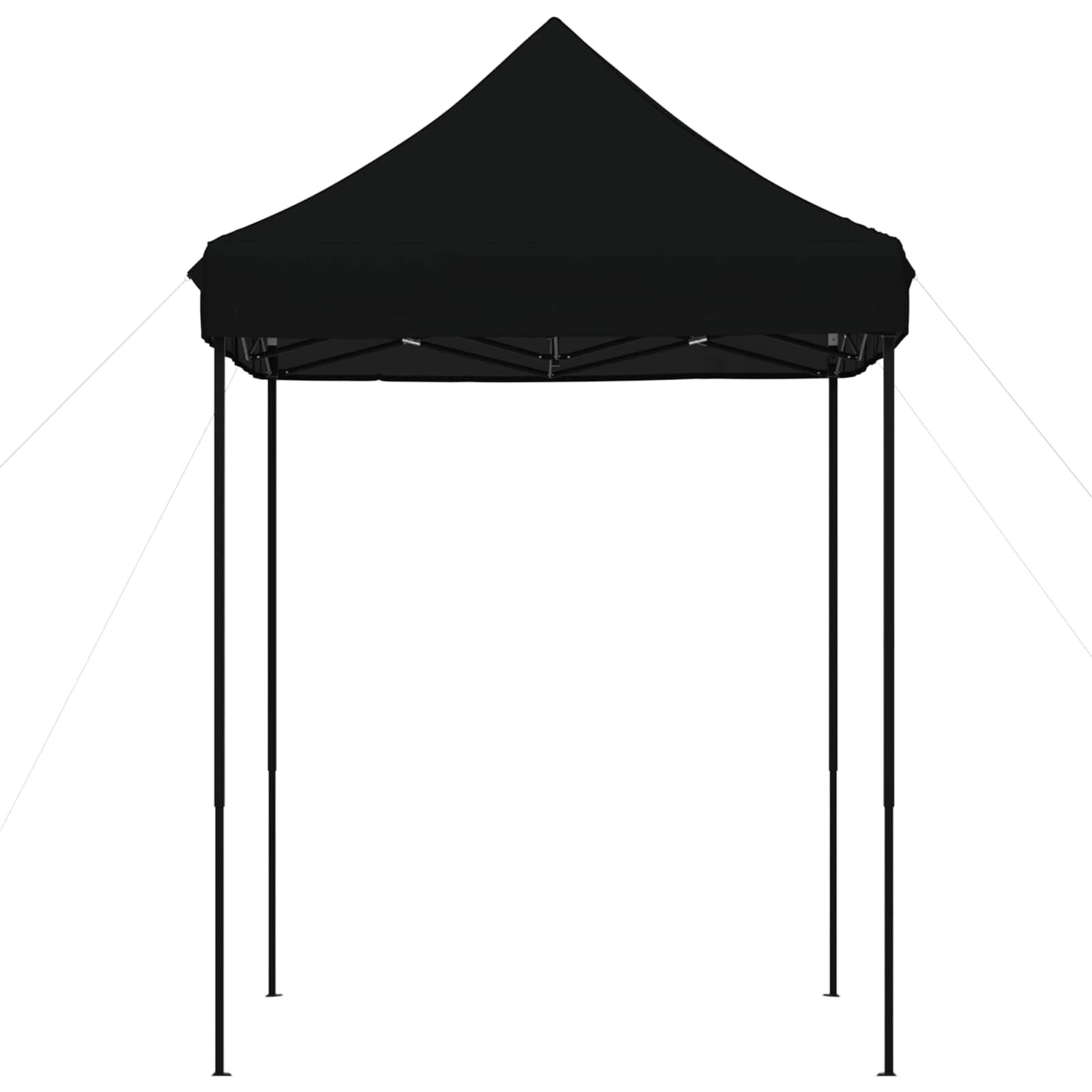 Tenda Party Nero 200 x 200 x 306 cm Tessuto Oxford