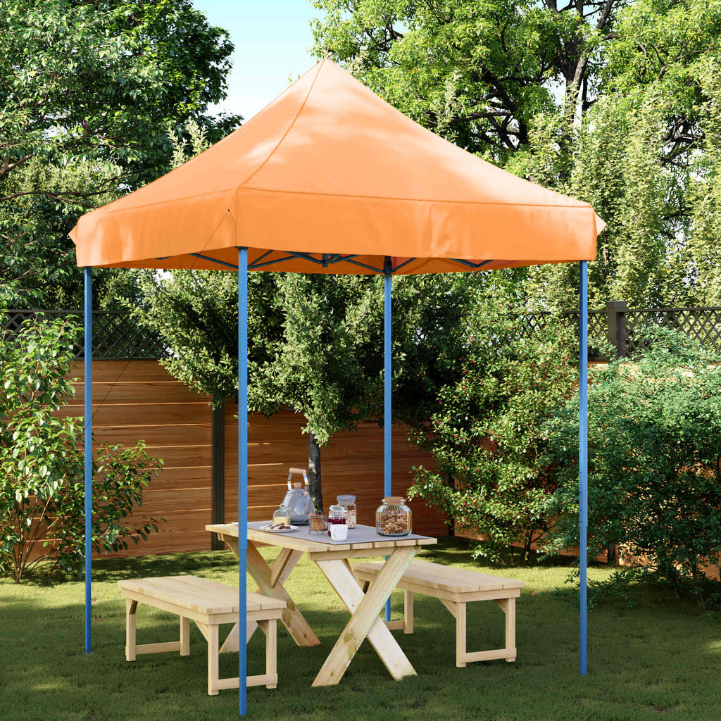 Tenda Party Arancione 200 x 200 x 306 cm Tessuto Oxford