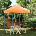 Tenda Party Arancione 200 x 200 x 306 cm Tessuto Oxford