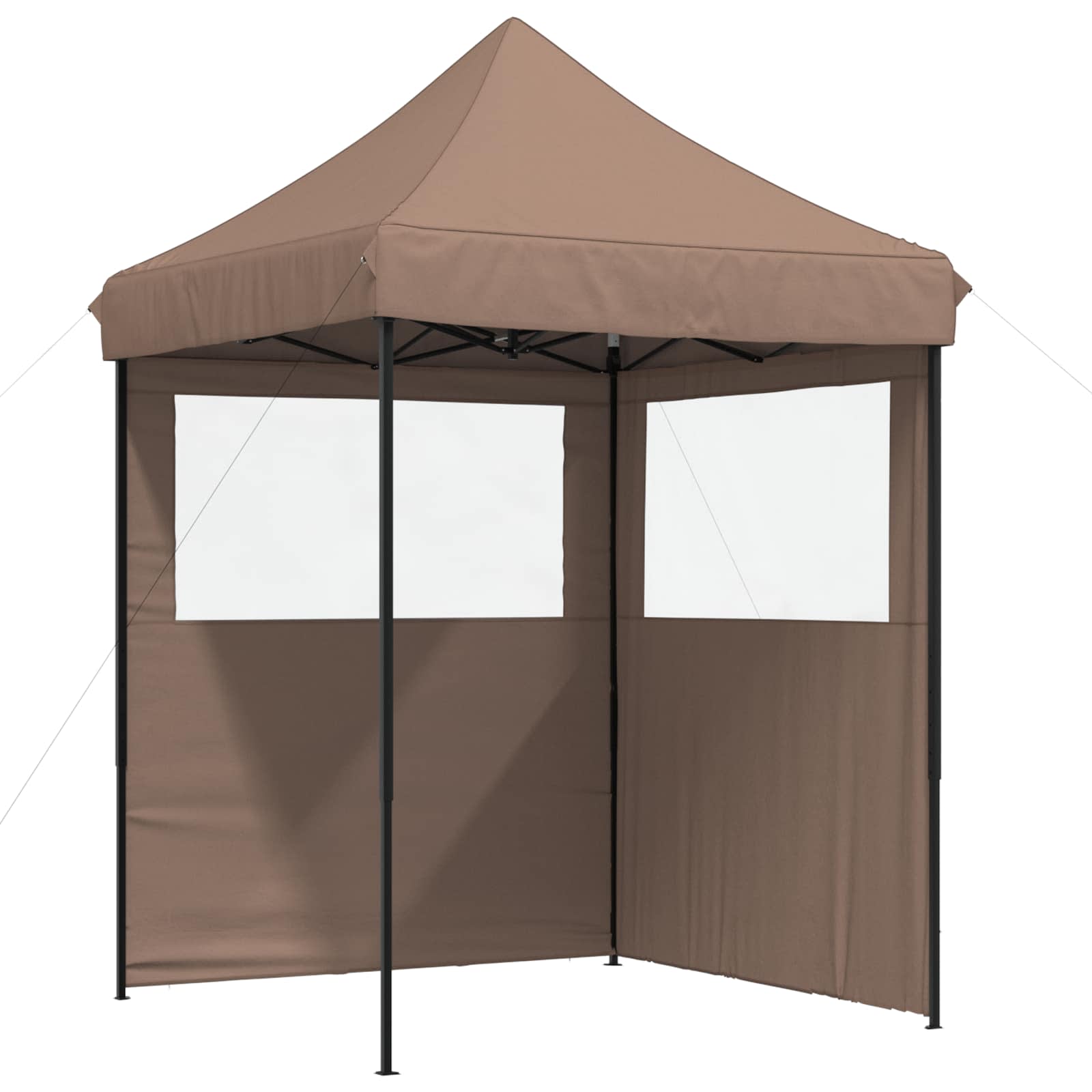 Tenda Party Marrone 200 x 200 x 306 cm Tessuto Oxford