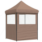 Tenda Party Marrone 200 x 200 x 306 cm Tessuto Oxford