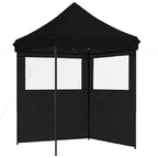 Tenda Party Nero 200 x 200 x 306 cm Tessuto Oxford