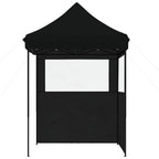 Tenda Party Nero 200 x 200 x 306 cm Tessuto Oxford