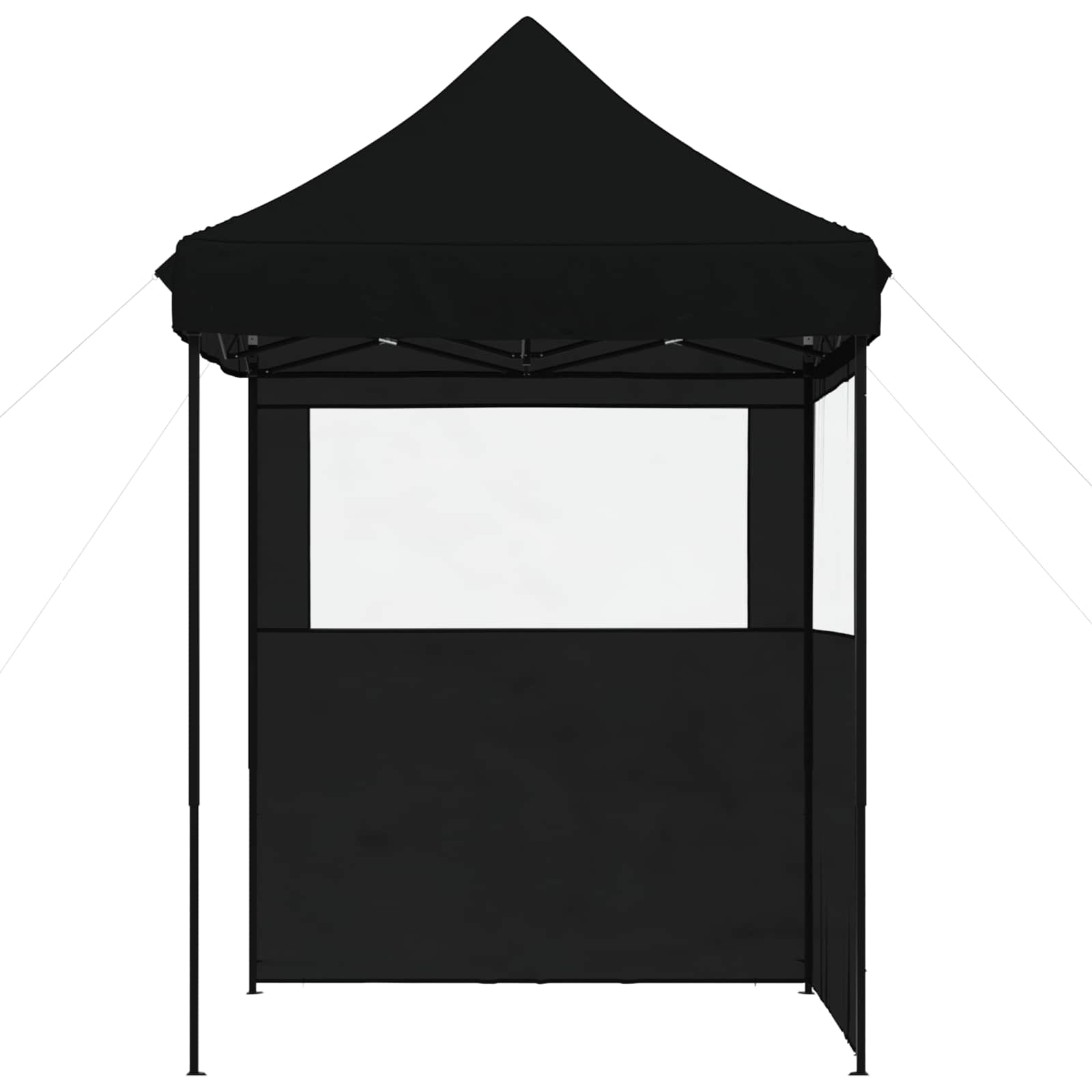 Tenda Party Nero 200 x 200 x 306 cm Tessuto Oxford
