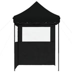 Tenda Party Nero 200 x 200 x 306 cm Tessuto Oxford