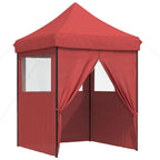 Tenda Party Borgogna 200 x 200 x 306 cm Tessuto Oxford