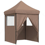 Tenda Party Marrone 200 x 200 x 306 cm Tessuto Oxford
