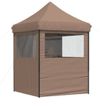 Tenda Party Marrone 200 x 200 x 306 cm Tessuto Oxford