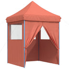 Tenda Party Terracotta 200 x 200 x 306 cm Tessuto Oxford