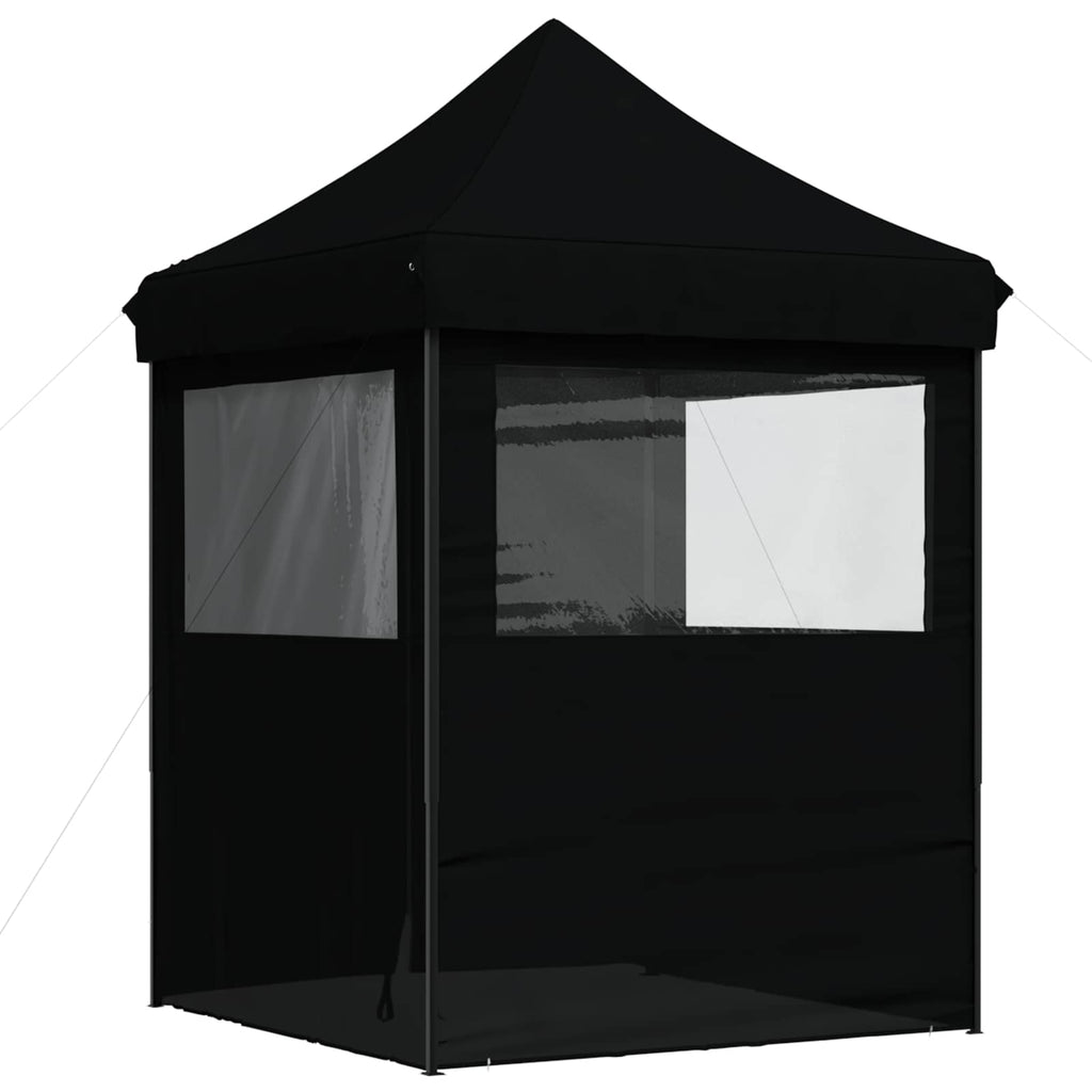 Tenda Party Nero 200 x 200 x 306 cm Tessuto Oxford