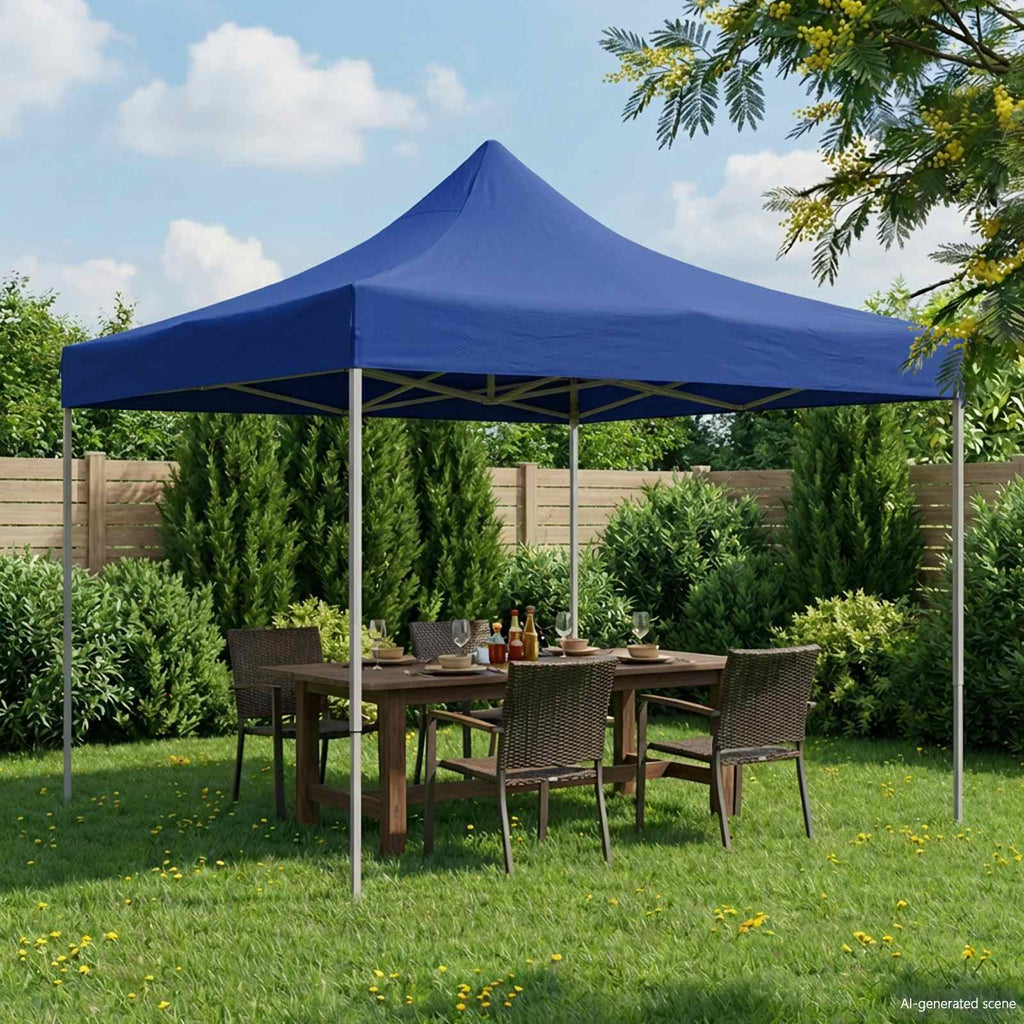 Tenda Party Blu 291 x 291 x 315 cm Tessuto Oxford