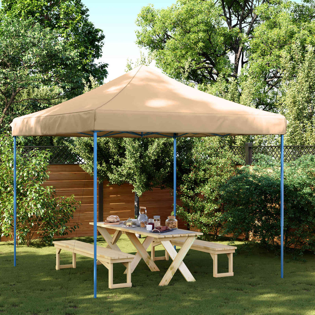 Tenda Party Beige 292 x 292 x 315 cm Tessuto Oxford