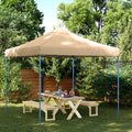 Tenda Party Beige 292 x 292 x 315 cm Tessuto Oxford
