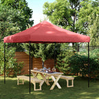 Tenda Party Borgogna 292 x 292 x 315 cm Tessuto Oxford