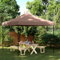 Tenda Party Marrone 292 x 292 x 315 cm Tessuto Oxford