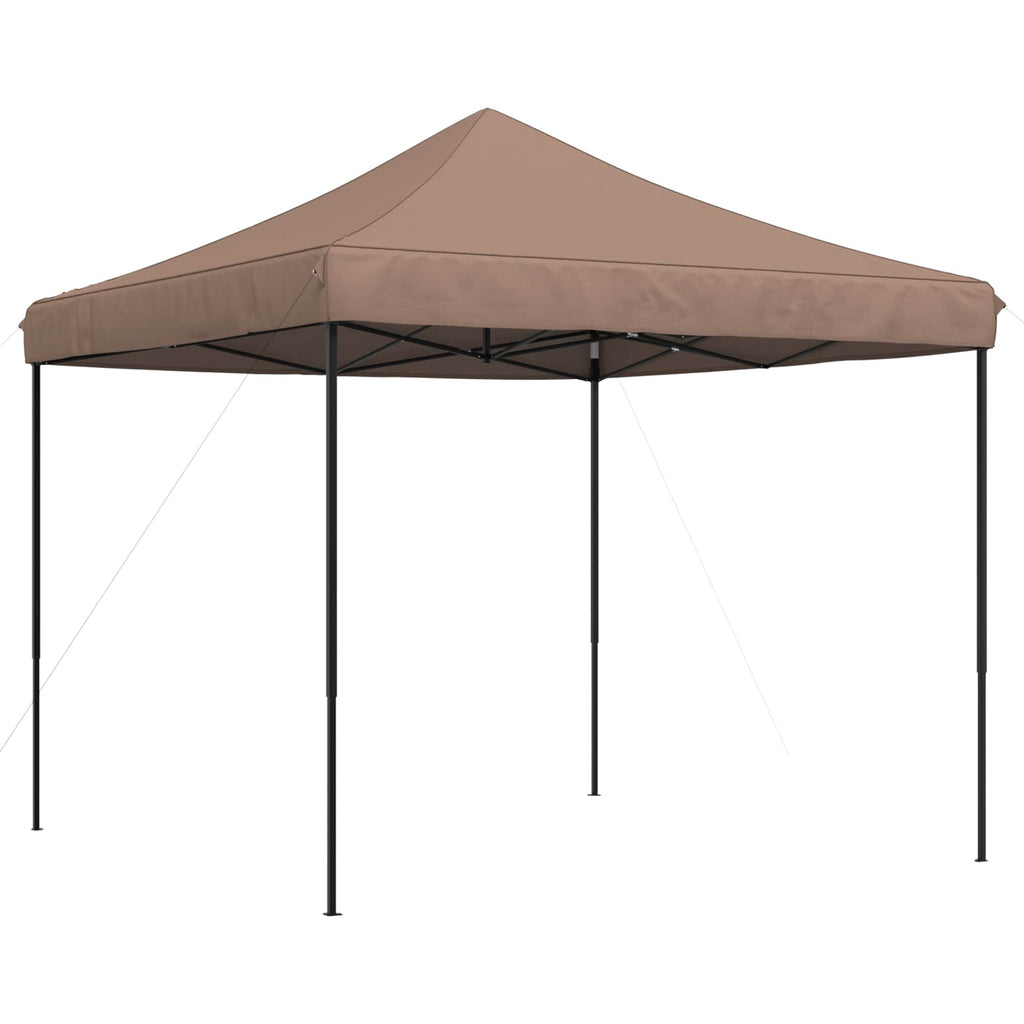 Tenda Party Marrone 292 x 292 x 315 cm Tessuto Oxford