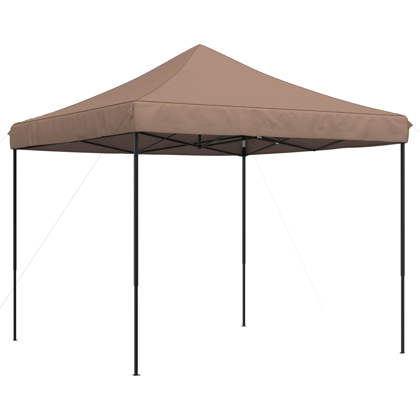 Tenda Party Marrone 292 x 292 x 315 cm Tessuto Oxford