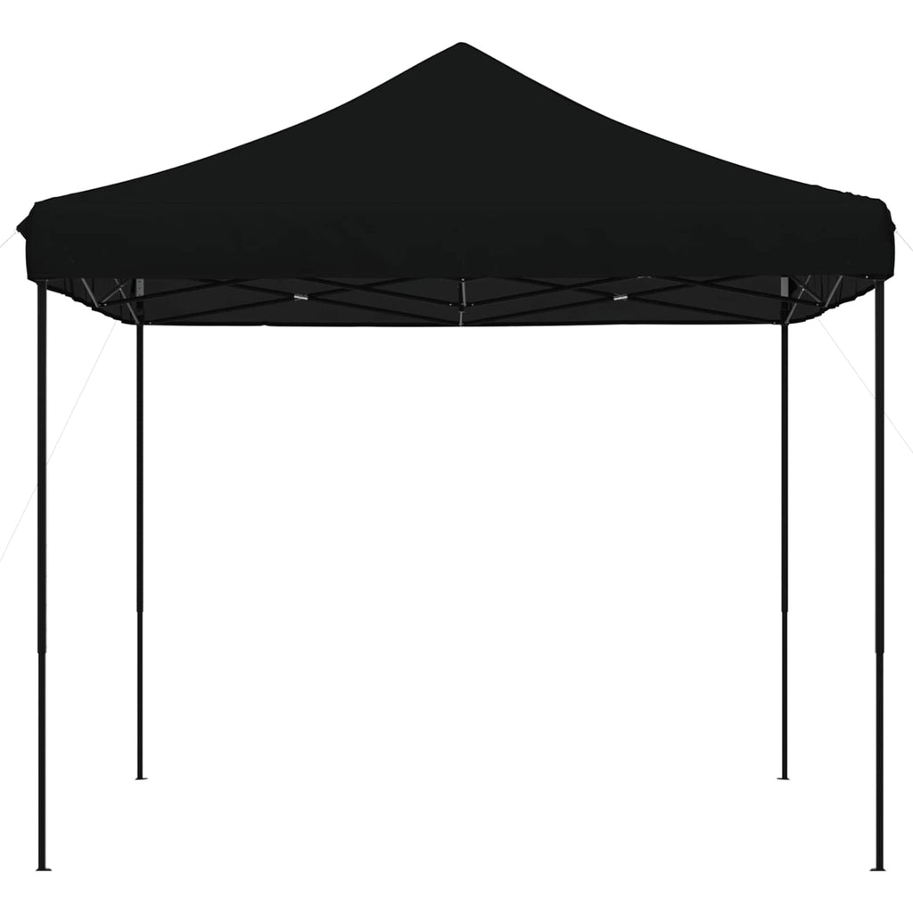 Tenda Party Nero 292 x 292 x 315 cm Tessuto Oxford