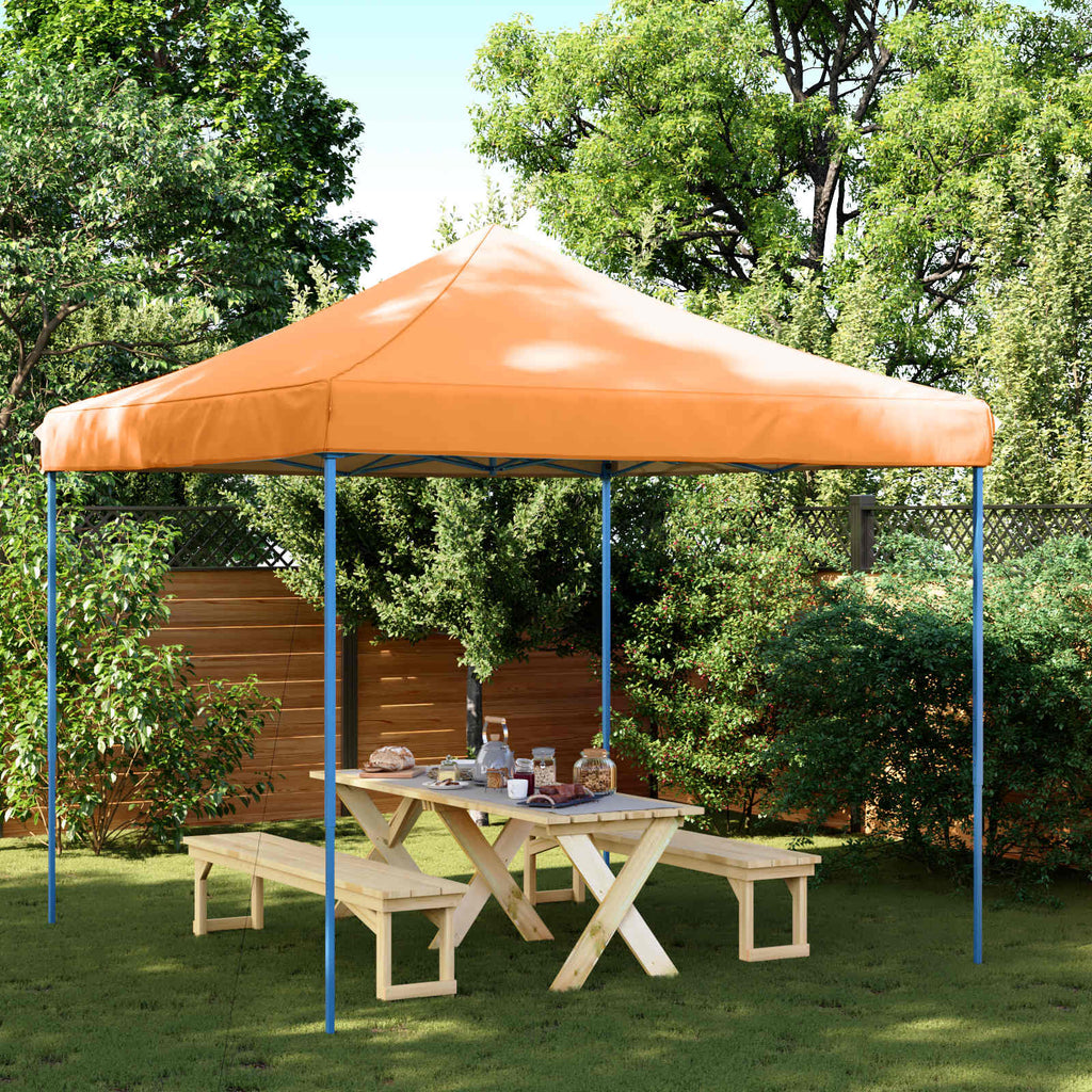 Tenda Party Arancione 292 x 292 x 315 cm Tessuto Oxford
